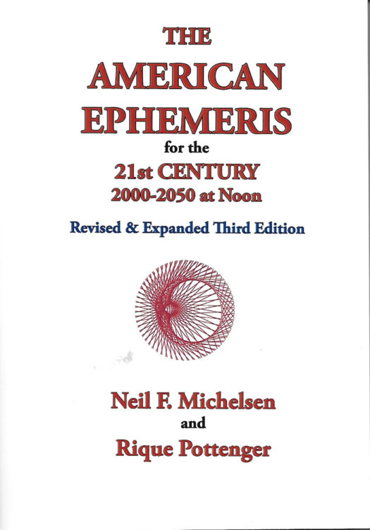 The American Ephemeris for the 21st Century 2000-2050 at Noon image